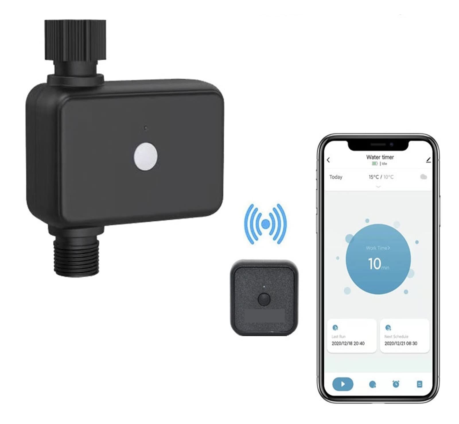 Smart Garden - Timer per irrigazione digitale, con programmi