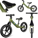 Versatile: grazie alla sella regolabile, la bici cresce con il tuo bambino. Ideale per bambini dai 3 anni in su e fino a 30 kg.