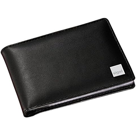 SIGEL VZ201 Carpeta para tarjetas en cuero Torino Cover