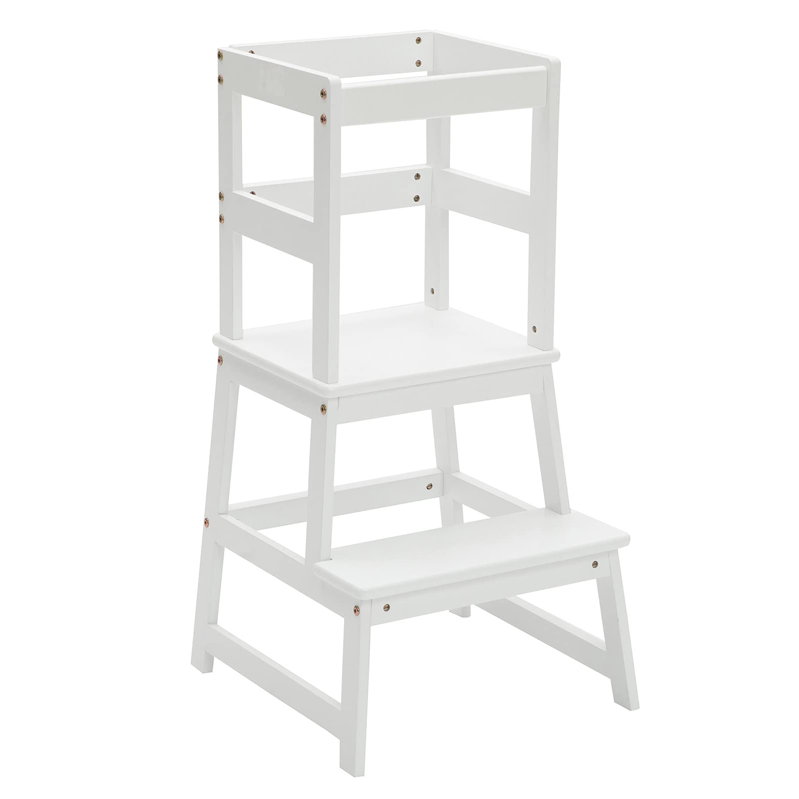 Buy Kitchen Step Stool for Kids and Toddlers with Safety Rail Children