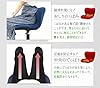 LOOKIT オフィスチェア デスクチェア PCチェア おしゃれ コンパクト 疲れない バランスチェア 自然と背筋が伸びる椅子 姿勢 猫背 腰痛 ブラック BIS-1 #5