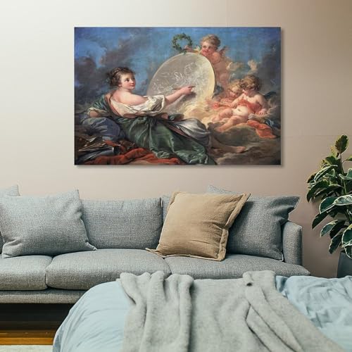 Poster Francois Boucher impression sur toile déco 60x90 cm - 7