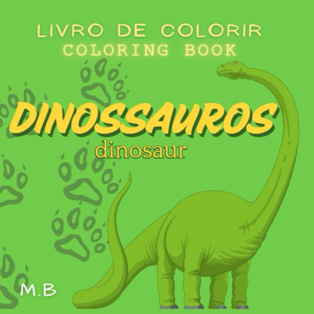 Livro de Colorir: Dinossauros