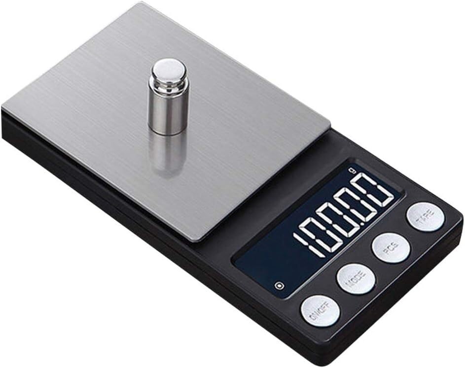 Balance de cuisine 0.01g format poche pour doser vos recettes et peser vos bijoux