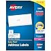 Avery Easy Peel Address Labels for Laser Printers, 1 x 2.625 Inches, White, Box of 7500 Labels (5960)