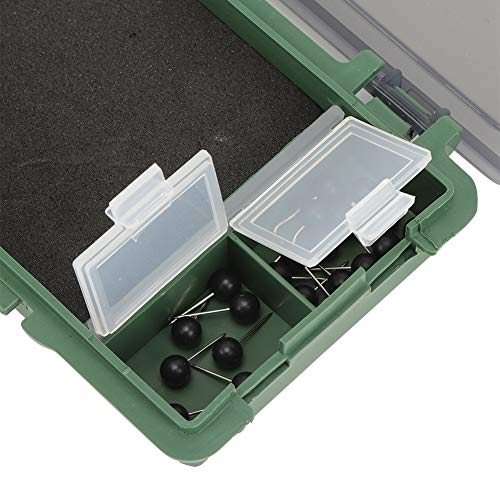 Fishing Tackle Box Fishing Float Box Multi-functional Fishing Tackle Container Organizer Box Lure Bait Storage Box(Green) Portabletoolbox Fishing Storage Portabletoolbox Fishing Storage Supplies - Image 3