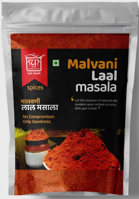KYK FOODS Malvani Laal Masala Powder with Natural Oils Indian Spices and Vegetable Masala (250 gm) (B0D4YWSZWJ) Amazon Price History, Amazon Price Tracker