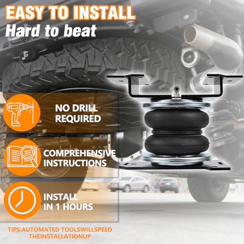 StarrismZone Rear Air Bag Suspension Kit