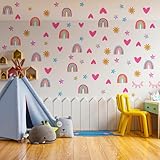 Photo Gallery yuxianlb 82 adesivi da parete in stile bohémien, decorazione a forma di cuore, per camera da letto, adesivi da parete per camera da letto per ragazze, adesivi a forma di stella, acquerello, Photo Gallery yuxianlb 82 adesivi da parete in stile bohémien, decorazione a forma di cuore, per camera da letto, adesivi da parete per camera da letto per ragazze, adesivi a forma di stella, acquerello,