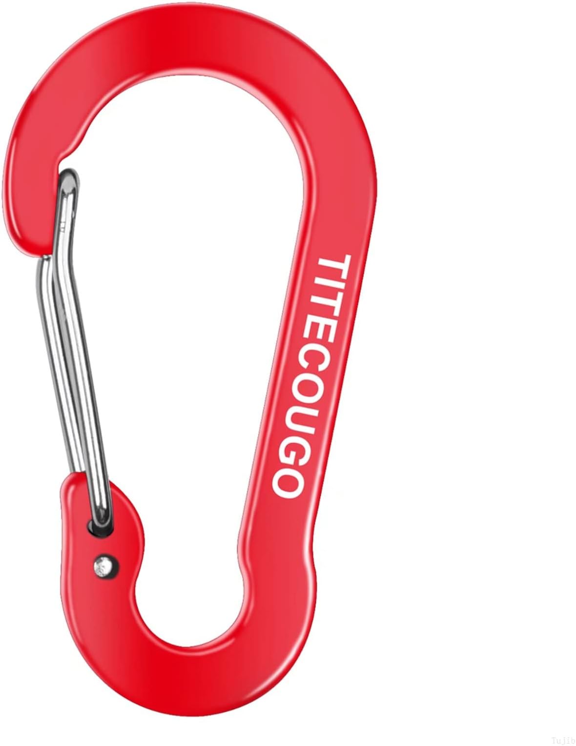 TITECOUGOUltra-Light Nonlocking Carabiner, Aluminum Alloy D-Ring High Strength Key Chain Clip Hook