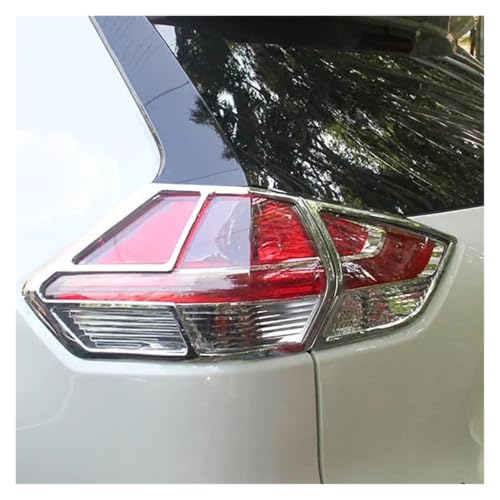 Protector de luz trasera embellecedor cubierta lámpara Nissan Rogue 2015 4