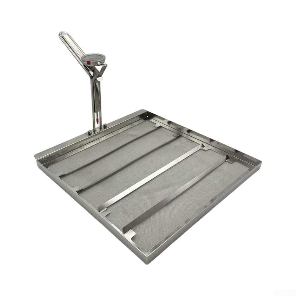 Frittierkorb Filter 43X36x4cm Aus 304 Edelstahl Für Fritteusen, Rostfreier Siebkorb Für Küche Camping Für Wohnmobil, Langlebiges Fettfilternetz Zur Ölreinigung