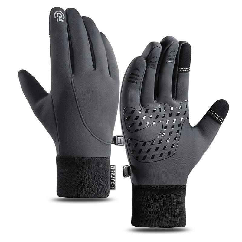 beste handschuhe gegen kälte SWZEC Thermo kalte Hände (Grau,M) Fashion crossfit grips Meller baut sein eigenes Accessory size:54