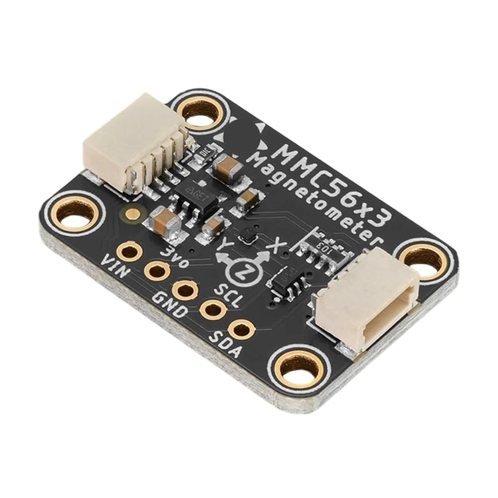 Jnchdghwa Black Mmc5603 Triple- Magnetometer Module High- Triple- Magnetometer Stemma Qt/Qwiic For Fpv Drone Navigation