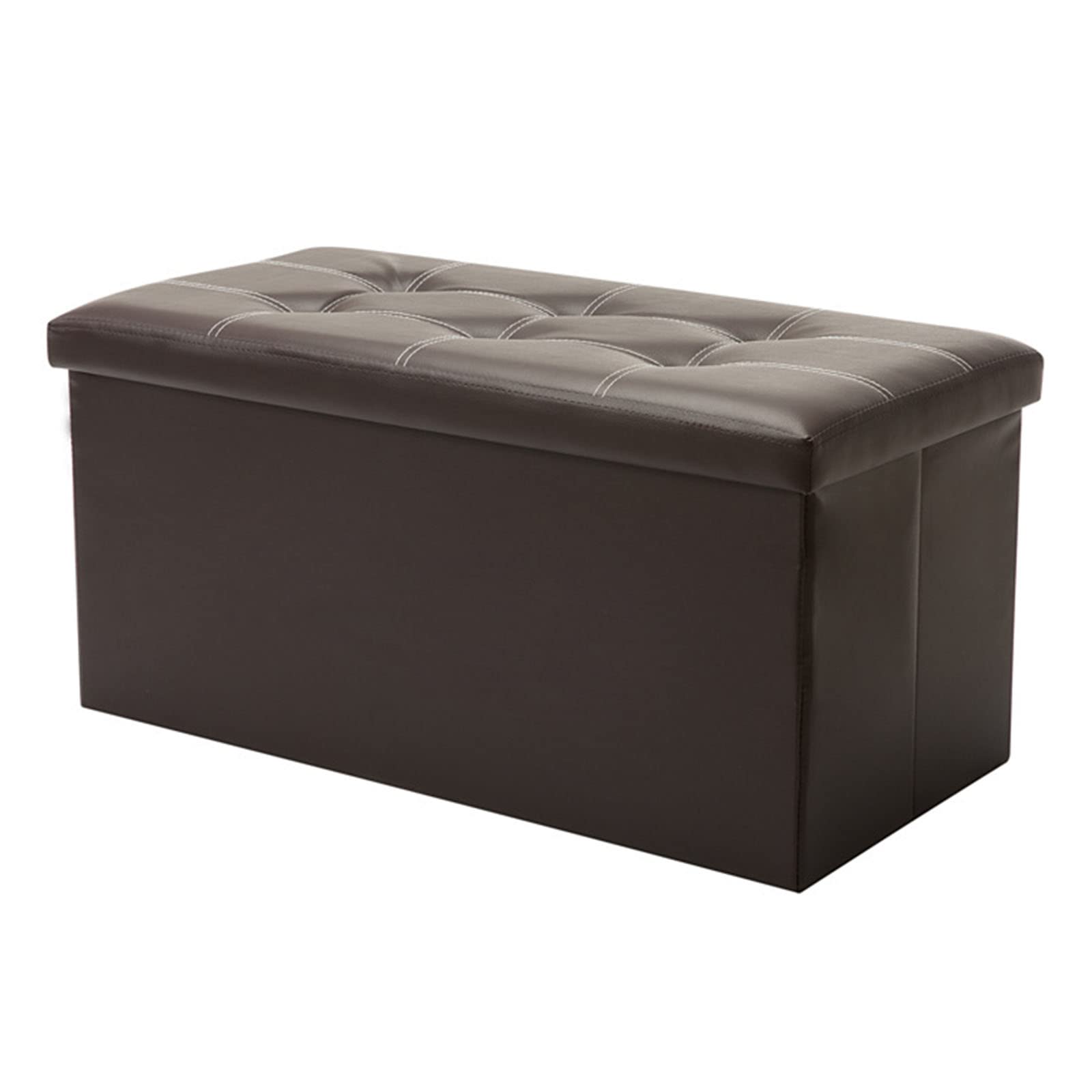 Ottoman moderne pliable pour ranger le désordre du salon et s'asseoir confortablement