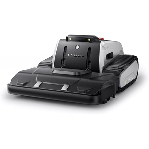 Lymow One Plus Robot Lawn Mower, Wire-Free RTK+Vision Navigation, 1.73 Acres Daily Coverage, 100% Slope (45°) Climbing, 1.2"-4" Cut Height, AWD All-Terrain Automatic Robotic Mower, App Control
