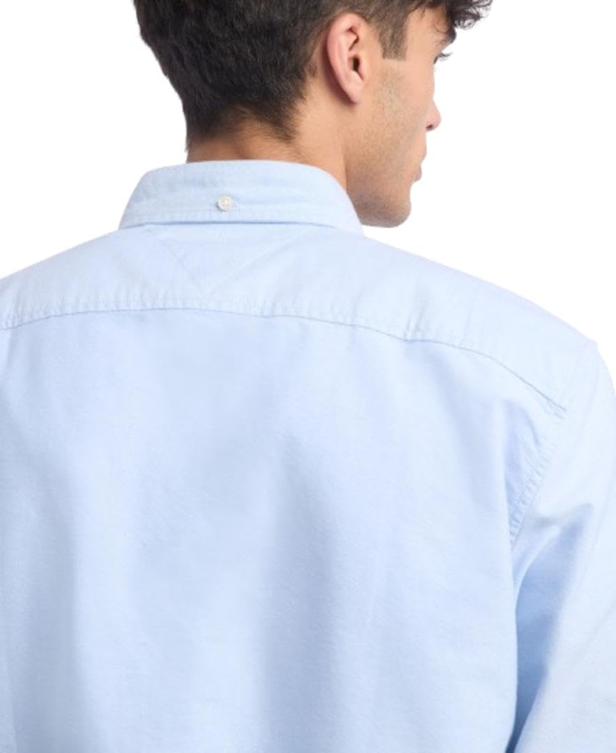 Tommy Hilfiger Mens Long Sleeve Button Down Oxford Shirt in Regular Fit - Image 3