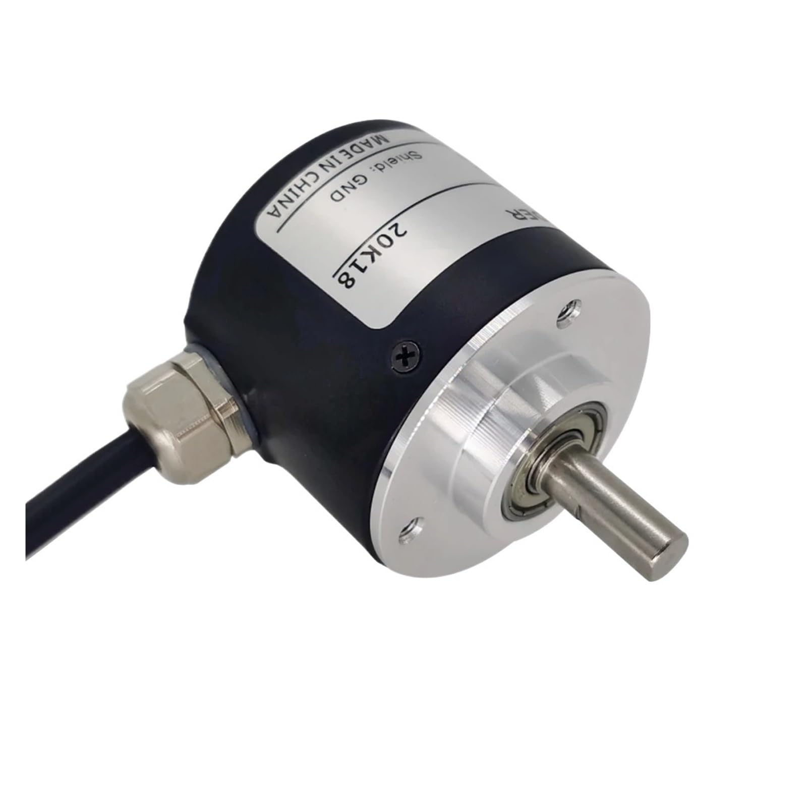38 mm Magnetoelektrizitäts-Drehgeber, 8 mm Vollschaft, Universal-Inkrementalgeber, 1000PPR, 1024PPR, 2048PPR, 4096PPR