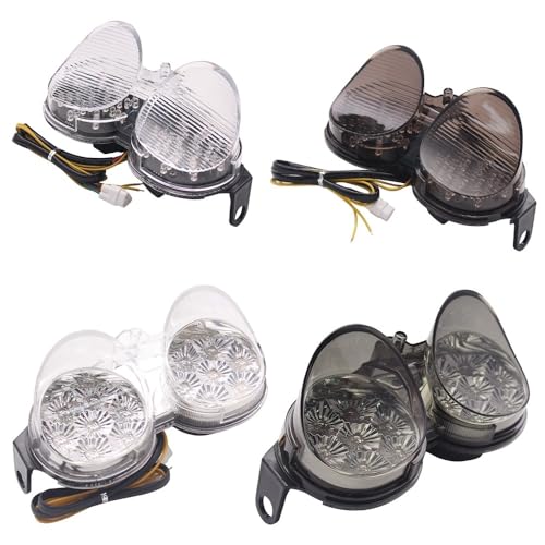 Luz trasera para YZF-R6 1998-2002 con freno e intermitentes integrados 2