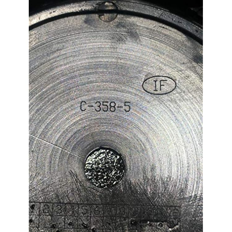 C-358-5 80481 Matte Black Center Cap 8 Lug