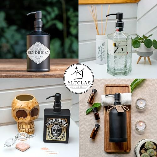 ALTGLAS Upcycling Kit for Soap Dispensers Pumps - Set of Silicone Stoppers in Three Sizes for 0.7-0.9 in Bottle Mouth (Pump not Included)4