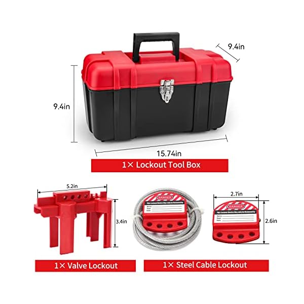 Alamanda Lockout Tagout Kit,Ball Valve Lockout,Loto Hasp,Lockout Steel ...