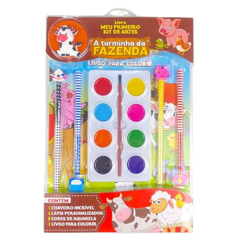 Meu Primeiro Kit de Artes – Turminha da Fazenda: