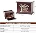 Cremation Urns for Ashes Wooden Urn Memorial Urn for Human Ashes Adult Male Female Large Burial Funeral Wood Urns Keepsake Tree of Life Urn Box and Casket Holds Up to 220 LBS (Horizontal Style 1)