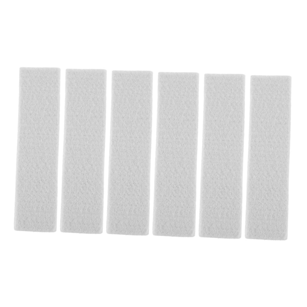 Kisangel 6pièces Plaquettes De Frein pour Vélo Exercice Tapis De Frein Feutre Lot