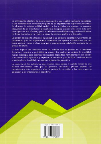 La Gestion Del Deporte a Traves De La Calidad/ Quality Sports Management: 657