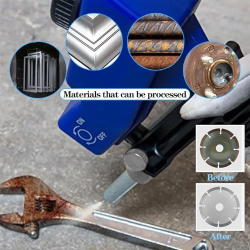 Machine de sablage portable et ponceuse abrasive pour traitement des métaux