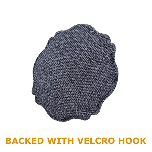 Fire Fighter Dept EMS EMT Rescue Firemen Engine Morale Gear PVC Touch Fastener Patch (Black and White Glow Dark)