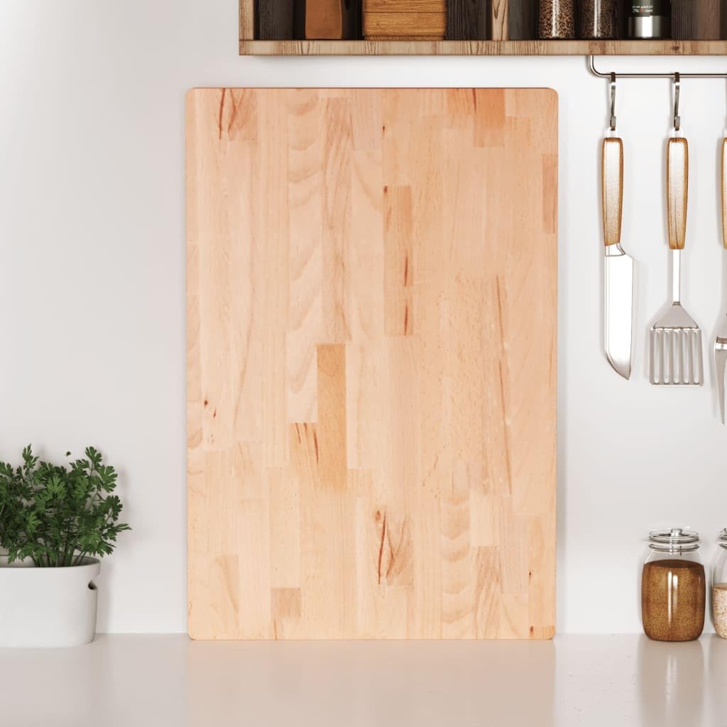 SKM Schneidebrett 60x40x4 cm Massivholz Buche,Heim & Garten,Küche & Esszimmer,Küchenhelfer & -utensilien,Schneidebretter,Braun,7.52KG,3188902