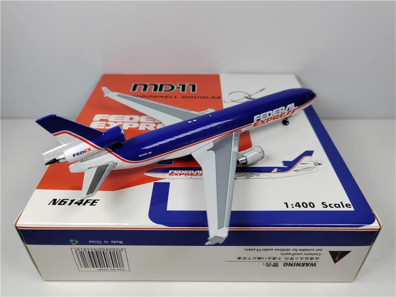 【希少！非売品FedEx MD-11 模型 1:400 ダイキャスト製／箱付き】 希少！非売品FedEx MD-11 模型 1:400 ダイキャスト製／箱付き