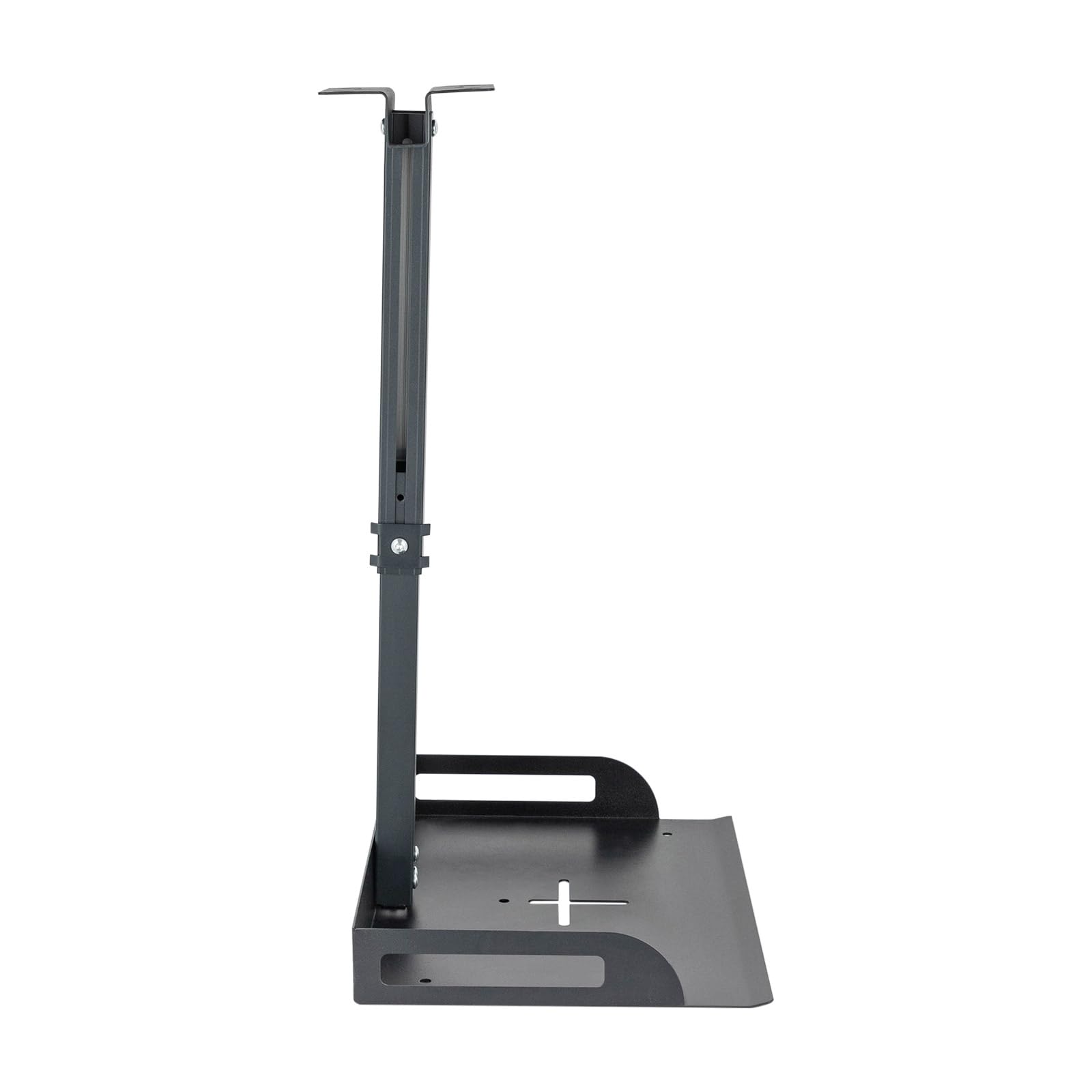 Supporto da soffitto per proiettore, supporto da soffitto per proiettore, supporto universale regolabile in altezza, proiettore proiettore per proiettori, videocamere, router (nero)