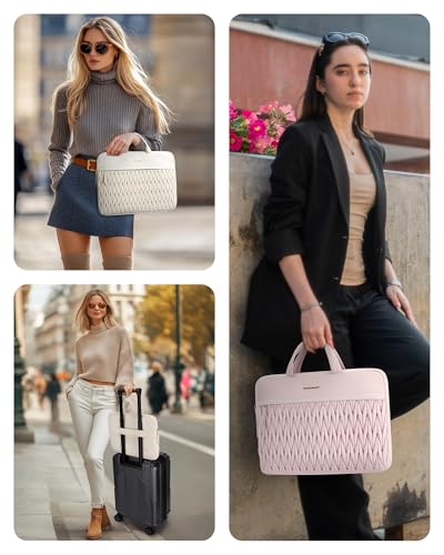 Image of BAGSMART 15.6-16 Inch Laptop Case, Padded Laptop Bag Sleeve for MacBook Pro