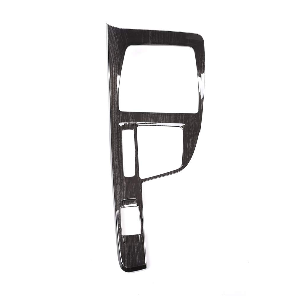 METYOUCARBlack Ash Wood for BMW X1 F48 2016-19 ABS Chrome Center Console Decoration Frame Cover Trim for BMW X2 F47 2018 Left Hand Drive