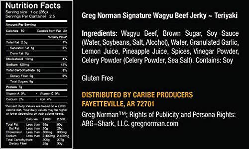 Signature Wagyu Beef Jerky | Teriyaki 2.0oz (2 Pack) | Gluten Free Snack Made with All Natural 100% Australian Wagyu Beef, No Nitrates/Nitrites Added - Thumbnail 3