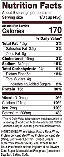 Bob's Red Mill Mill Protein Pancake and Waffle Mix, 14-ounce (Pack of 4) - image 5