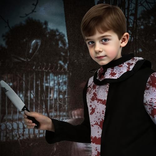 Disfraz completo Art The Clown para niños talla grande miniatura 5