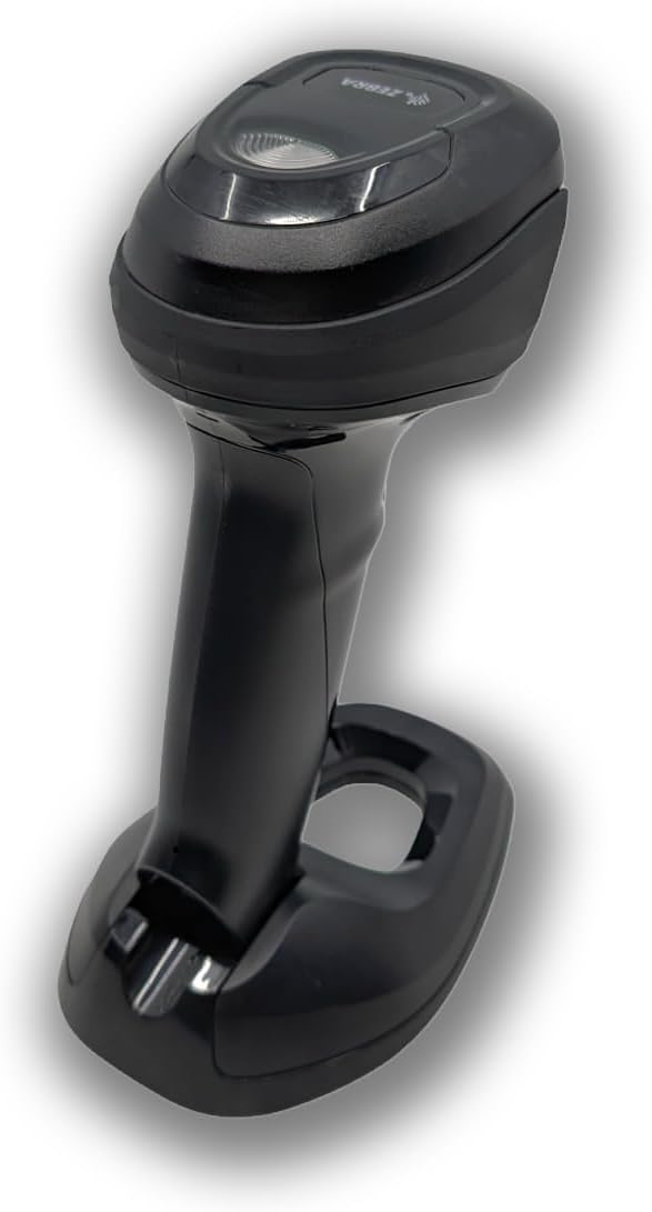 Zebra DS9908 Omni-Directional Presentation Barcode Scanner (2D, 1D, QR Code, Postal and Mobile Phones Barcode), with 7-Foot USB Cable (Renewed)