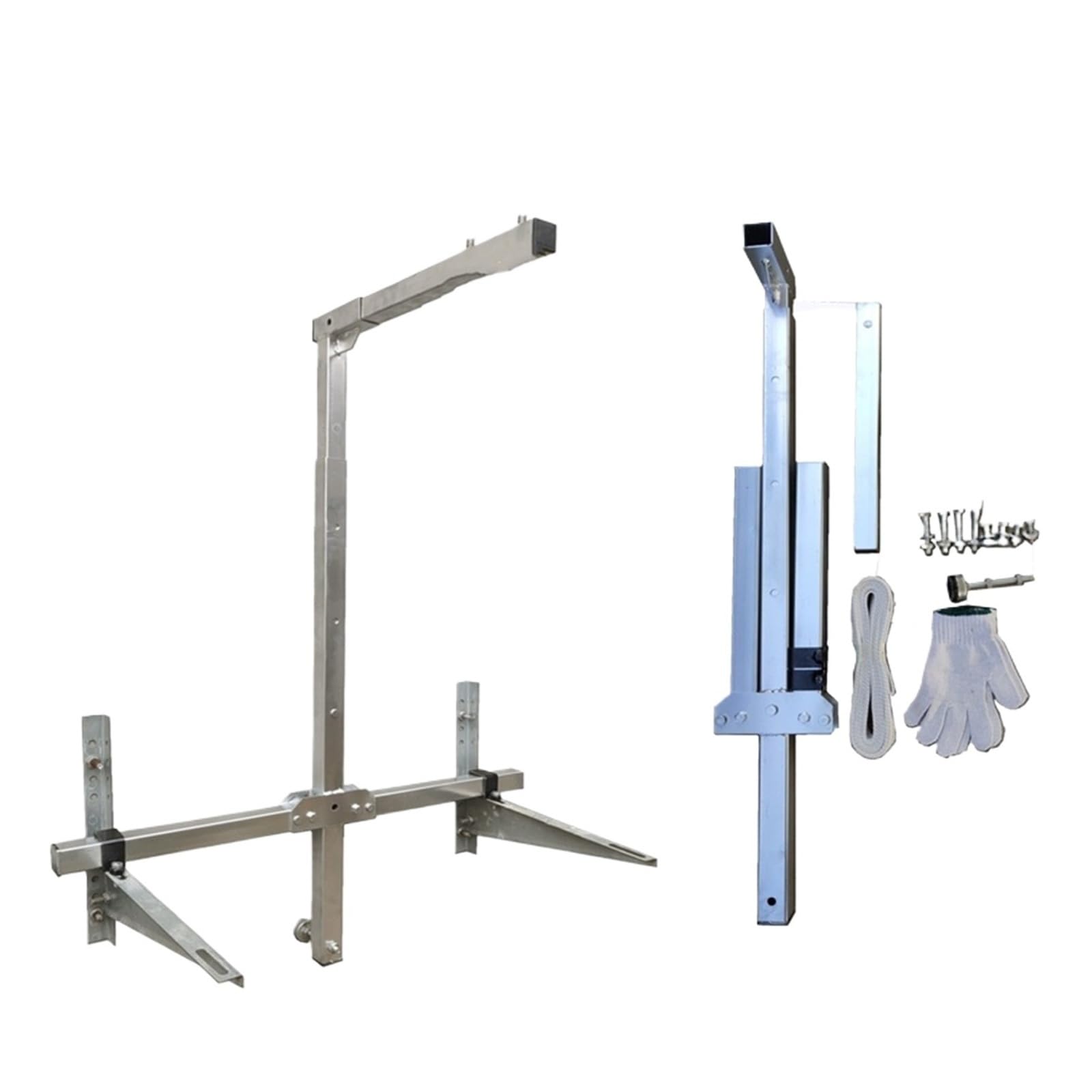 IEOWY Air Conditioner Outdoor Unit Installation Hoist Bracket, Lifting Hoist for High-altitude Installation YIJIAN(Only 1-3hp Folding Brackets)