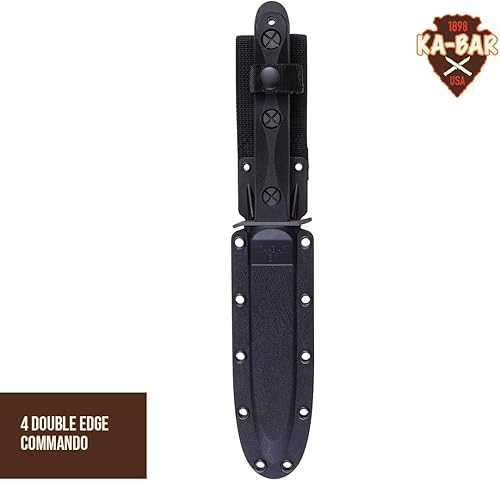 Miniatura 5 de KA-BAR EK44, Ek EK44 4 con funda, negro de 12.625 pulgadas