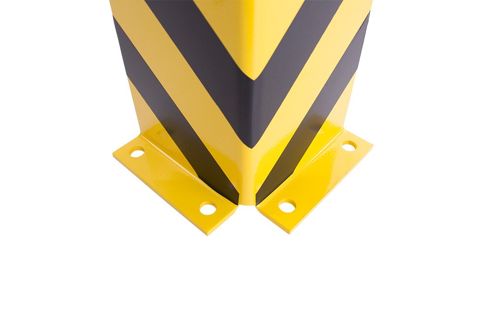 Protezione angolare per scaffali, protezione da urti, protezione per angoli e colonne, forma a L, 400mm 5mm