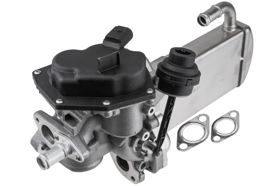 Vanne EGR-AU-037 avec refroidisseur pour supprimer les fumées noires sur Audi A4 B8 A6 Q5