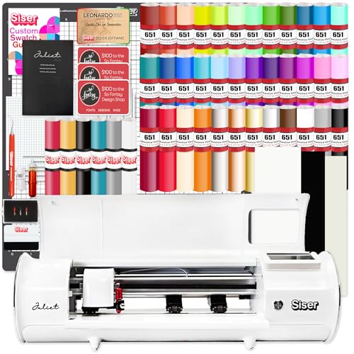 Siser Juliet Professional Vinyl Cutter Machine Deluxe Bundle with...