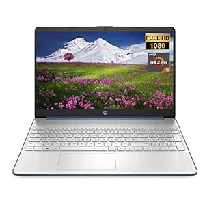 HP 15.6″ FHD (1920 x 1080) Newest Laptop for Business and Student, AMD Ryzen 5 5500U Processor (Beats i7-1165G7), 16GB RAM, 256GB SSD, Webcam, SD Card Reader, HDMI, Bluetooth, Wi-Fi, Windows 11 Home