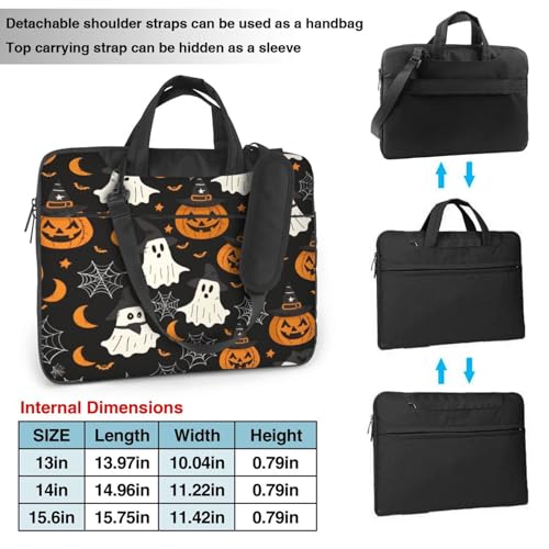 Maletín para portátil Halloween 15.6 pulgadas miniatura 4