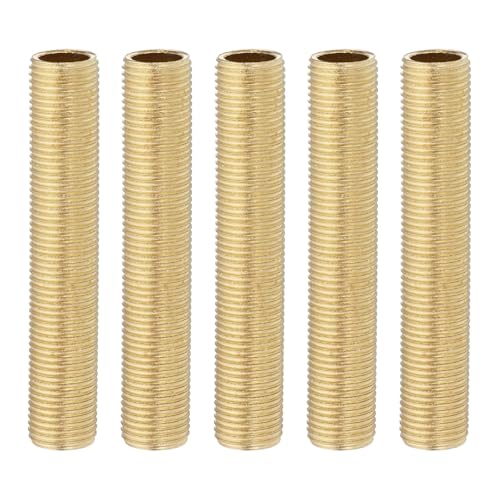 Niple de tubo para lámpara PATIKIL 1/8IP y acoplador accesorio de tubería de 55mm