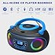 Tragbarer Stereo-CD-Player Boombox mit UKW-Radio, Bluetooth, CD-R/CD-RW/MP3/WMA-Wiedergabe, USB-Anschluss, AUX-Eingang, Kopfhöreranschluss